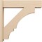 Ekena Millwork 8-in W x 36-in D x 36-in H Balboa Block Rough Cedar Woodgrain TimberThane Outlooker, Primed Tan OUTUR080X36X36BOA44RCPR - alternate 2